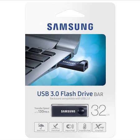 Wholesale of Samsung Metallic USB 3.0 Pendrive - 32GB (10 pieces)
