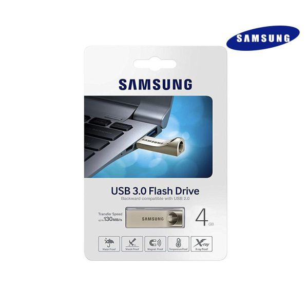 WHOLESALE OF SAMSUNG METALLIC USB FLASH DRIVE - 4GB (10 pieces)