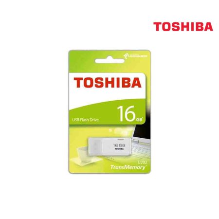WHOLESALE OF TOSHIBA PLASTIC USB FLASH DRIVE - 16GB (10 pieces)