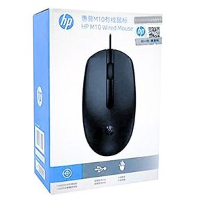 Hp Wired Mouse M10 -Black
